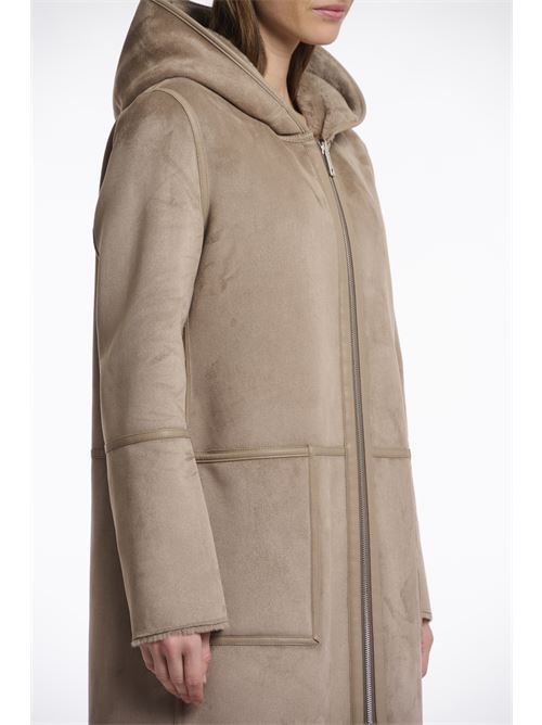 cappotto ova reversibile RINO & PELLE | OVA.7002511TOFFEE